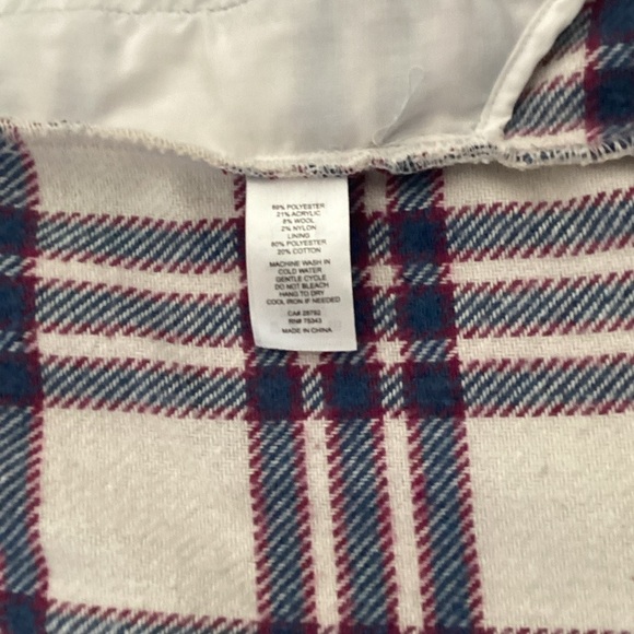 Joie Casual Purple and White Plaid Shirt small - Picture 6 of 6